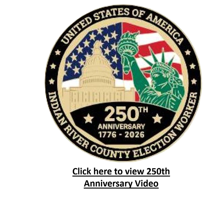 Image of Indian River County Elections 250th Anniversary Coin